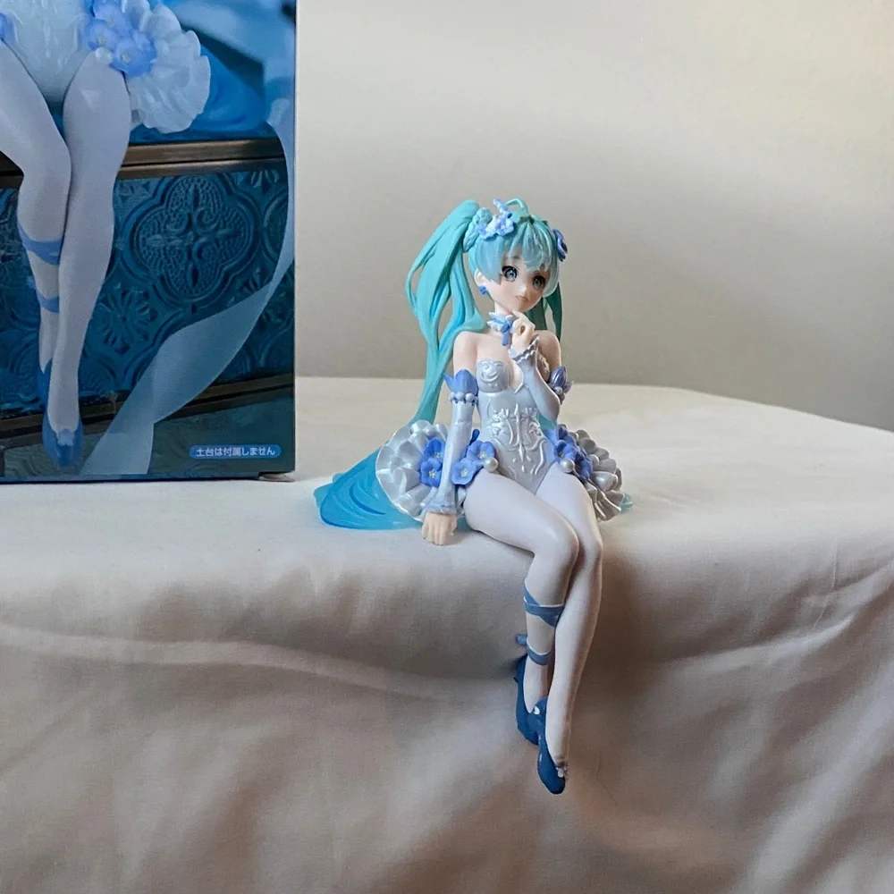 ⚡️SALE!! Hatsune Miku Flower Fairy Nemophila Figure - Picture 4 of 12